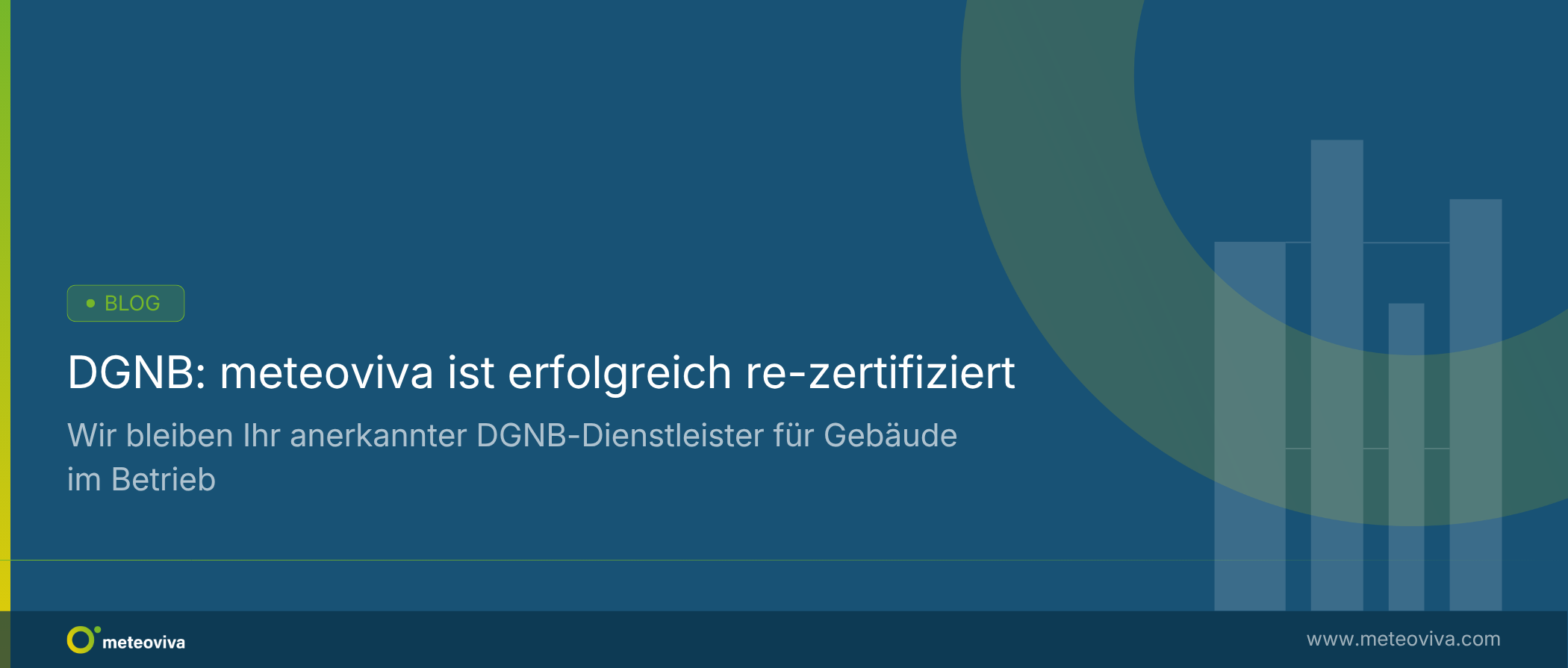 DGNB: meteoviva ist erfolgreich re-zertifiziert