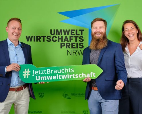 Andreas Wagner, Lukas Tigges und Jennifer Fest