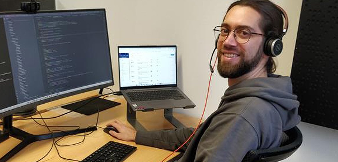 Jan Thomas, Abteilung Entwicklung bei meteoviva